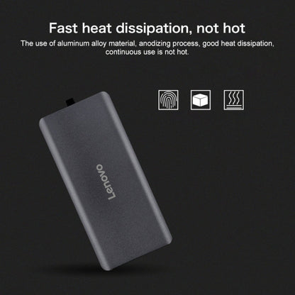 Lenovo LX0801 Type-C / USB-C Network Cable Interface Converter Docking Station, LX0801