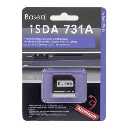 BASEQI Hidden Aluminum Alloy High Speed SD Card Case for Dell XPS 13.3 inch Laptop, For Dell XPS 13.3 inch