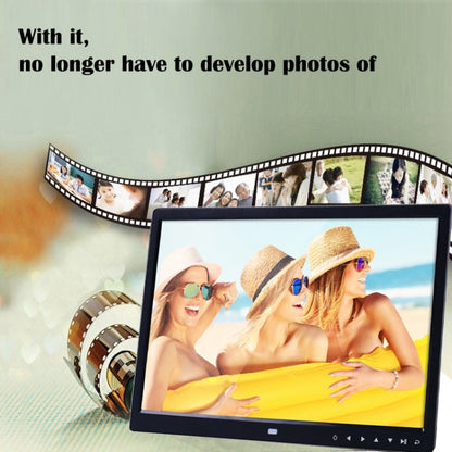 15.0 inch LED Display Digital Photo Frame with Holder / Remote Control, Allwinner, Support USB / SD Card Input / OTG, 15.0 Inch, 15.0 inch Allwinner