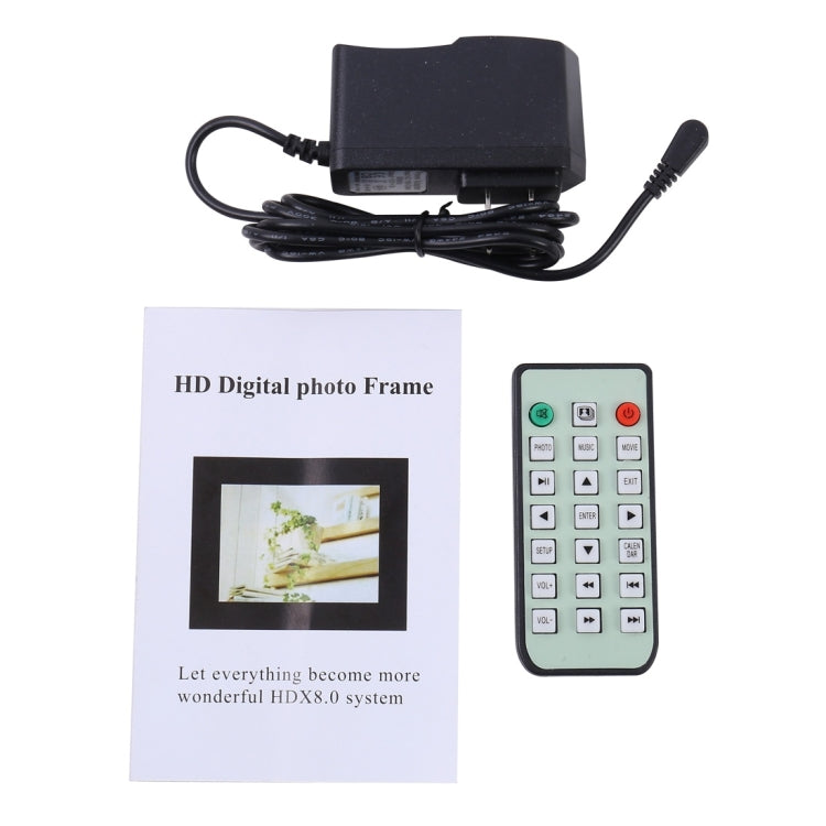 13.0 inch LED Display Digital Photo Frame with Holder / Remote Control, Allwinner, Support USB / SD Card Input / OTG, 13.0 inch