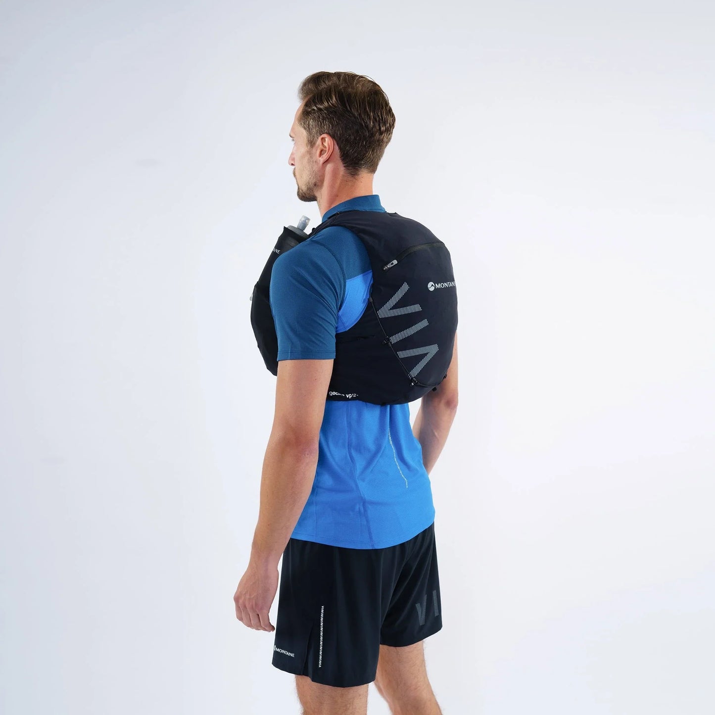 Montane Gecko VP 12+ Running Vest Hydration System - Black
