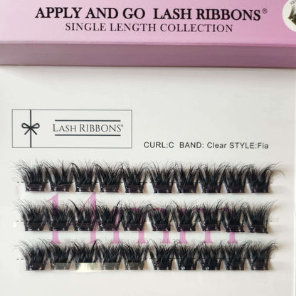 Pre-Glued Lashes - K Glue No Faff Lash - Fia