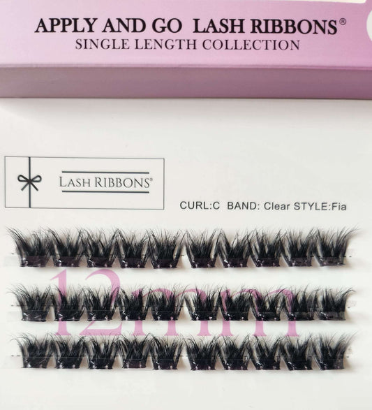 Pre-Glued Lashes - K Glue No Faff Lash - Fia
