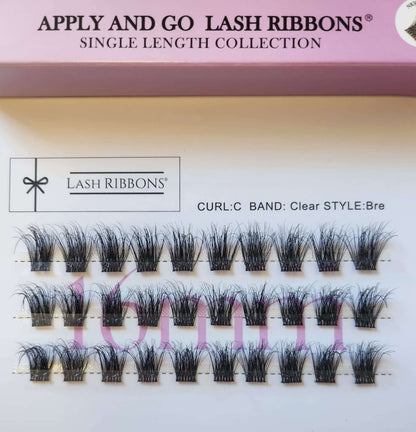 Pre-Glued Lashes - K Glue No Faff Lash - Bre