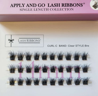 Pre-Glued Lashes - K Glue No Faff Lash - Bre