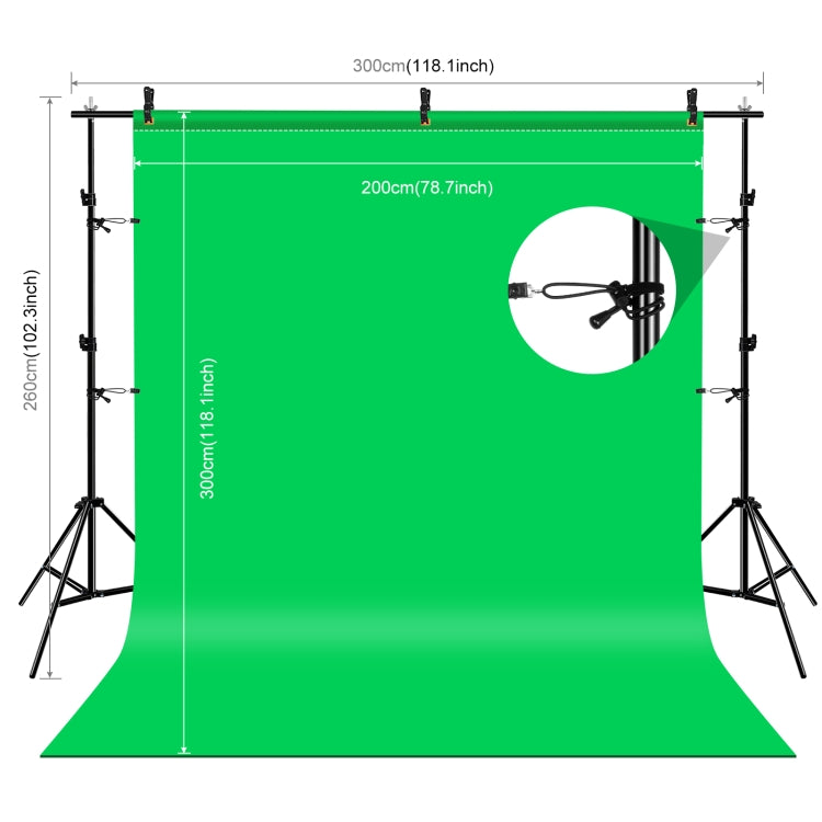 PULUZ LED Light Studio Softbox Photography Kit with 220V Bulb & Background & Reflective & Tripod Mount & Sandbags, Photography Light  Kit, EU Plug, Photography Light  Kit, US Plug