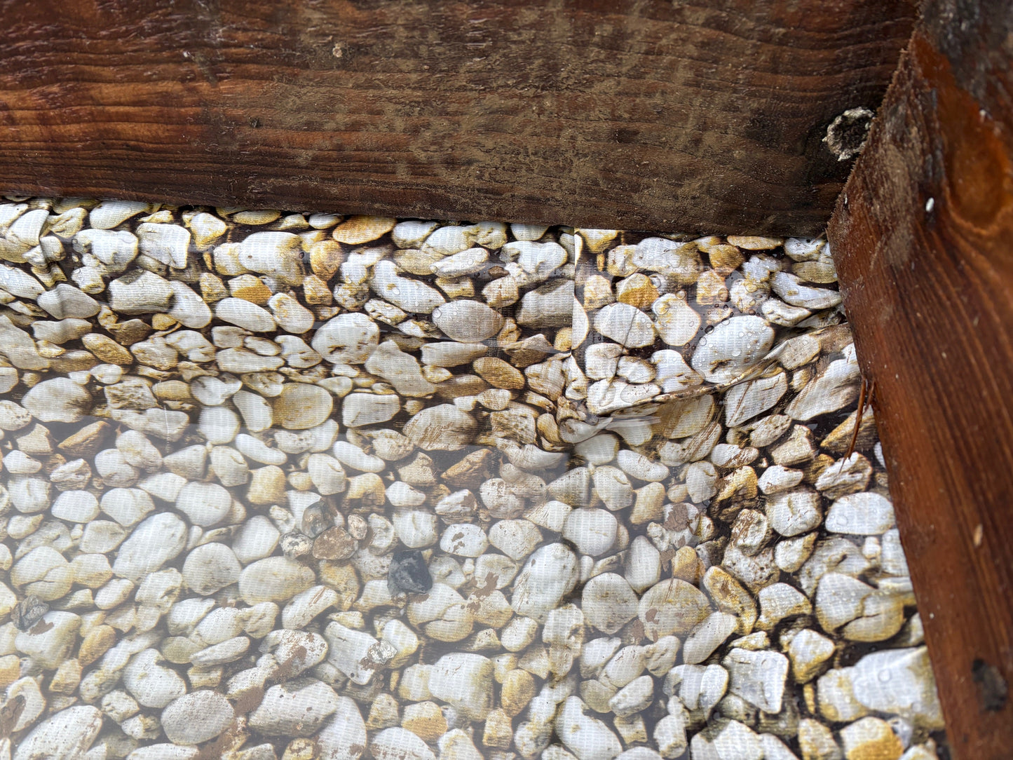 PVC Pond Liner XL-Grade Small Pebble Print 4m x 6m
