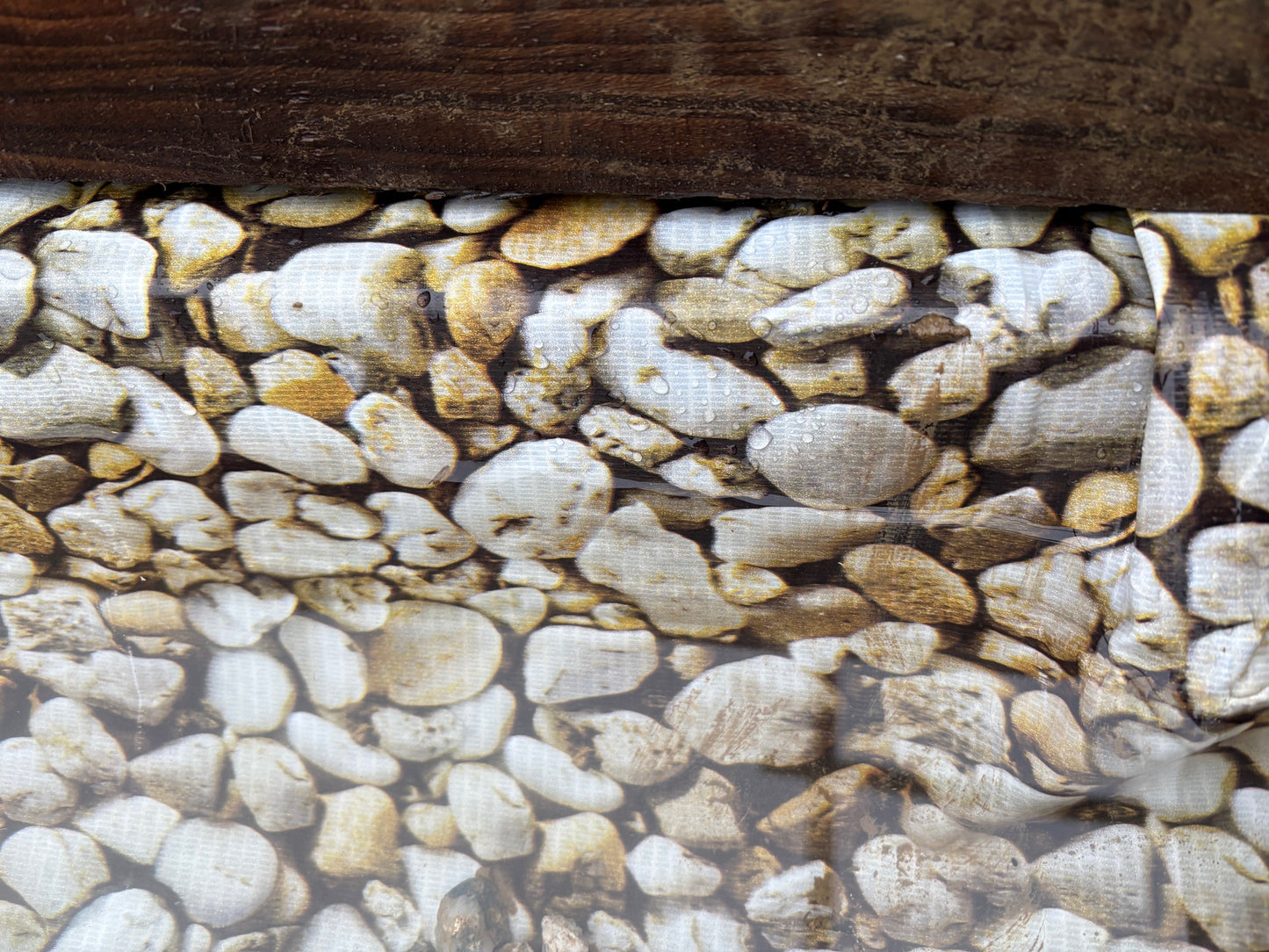 PVC Pond Liner XL-Grade Small Pebble Print 4m x 6m
