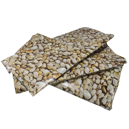 PVC Pond Liner XL-Grade Small Pebble Print 4m x 6m
