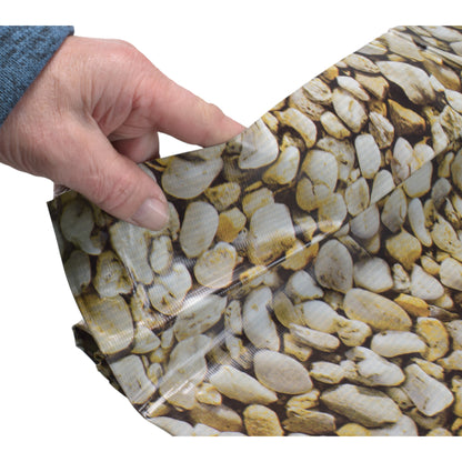PVC Pond Liner XL-Grade Small Pebble Print 4m x 6m