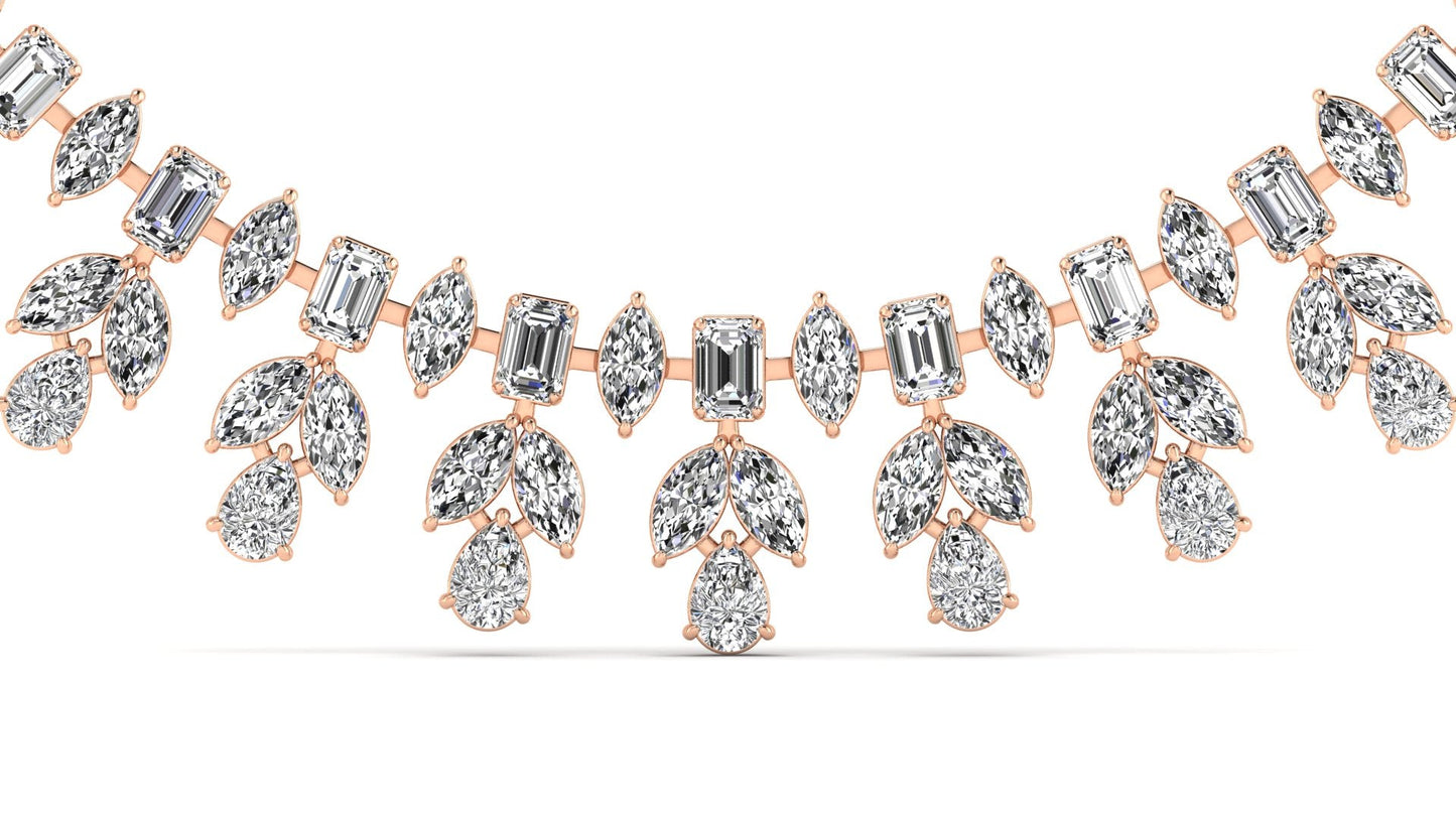 Elegant Diamonds Necklace