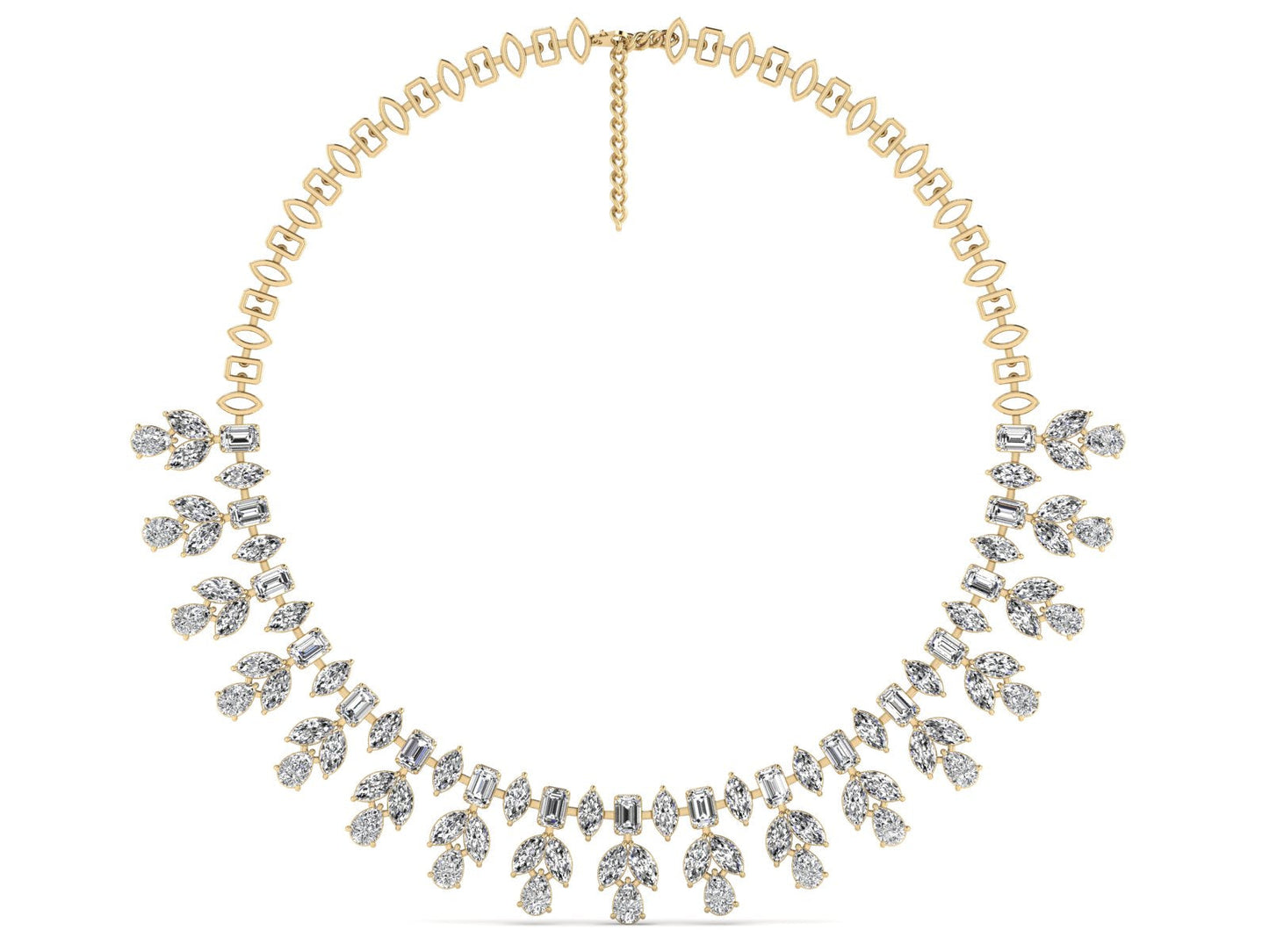 Elegant Diamonds Necklace