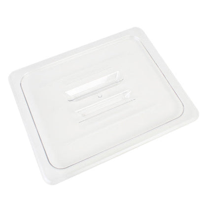 1/2 Clear Polycarbonate Gastronorm Food Container with Lid 150mm (Pack of 4)