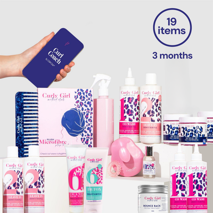 Wavy + Curly Girl Method Starter Kit + Treatments