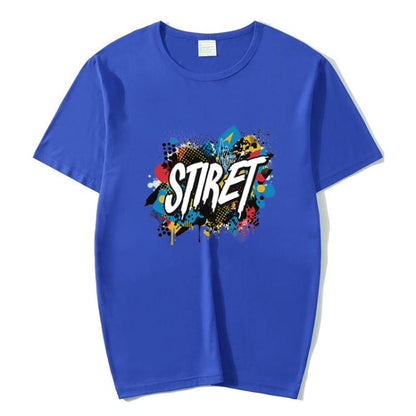 Round Neck Modal Short Sleeve T-shirt Custom Made Print Your Demand, Size: L, L, POD T-shirt