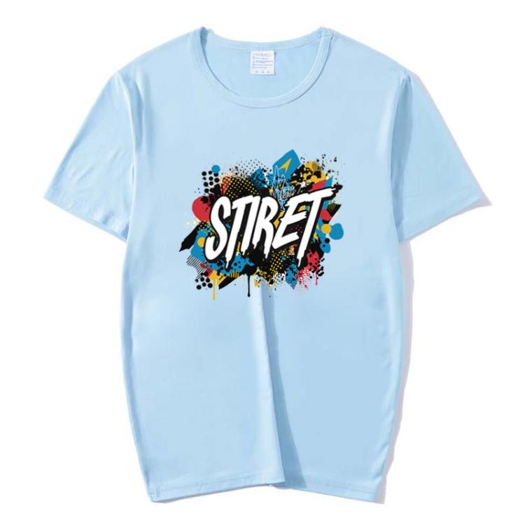 Round Neck Modal Short Sleeve T-shirt Custom Made Print Your Demand, Size: XXXL, XXXL