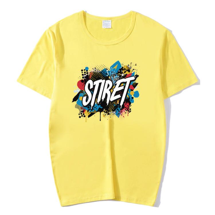 Round Neck Modal Short Sleeve T-shirt Custom Made Print Your Demand, Size: XXXL, XXXL