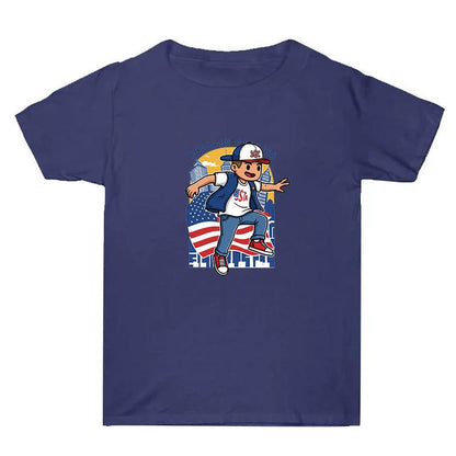 Summer Baggy Cotton Short Sleeve T-shirt Custom Made Print On Your Demand, Size: XXL, XXL
