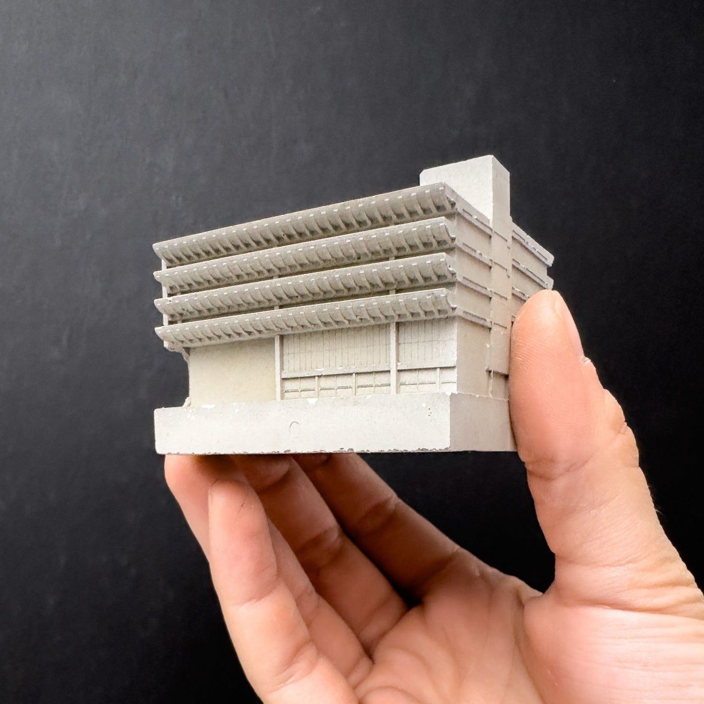 Preston Bus Station - Miniature Concrete Model