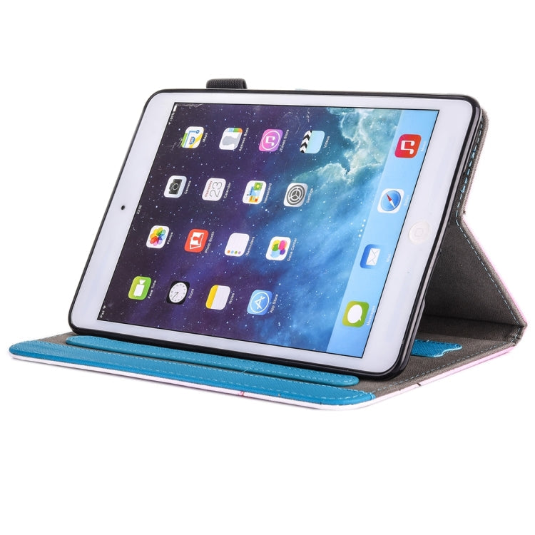For iPad Air / iPad Air 2 Painting Pattern Horizontal Flip Leather Case with Holder & Wallet & Card Slots & Pen Slot, For iPad Air / iPad Air 2