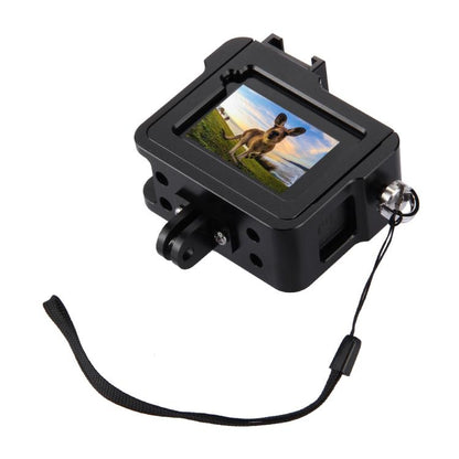 PULUZ Housing Shell CNC Aluminum Alloy Protective Cage with Insurance Frame & 52mm UV Lens for GoPro HERO(2018) /7 Black /6 /5, For HERO6 /5 Pull Frame, For HERO5 Pull Frame