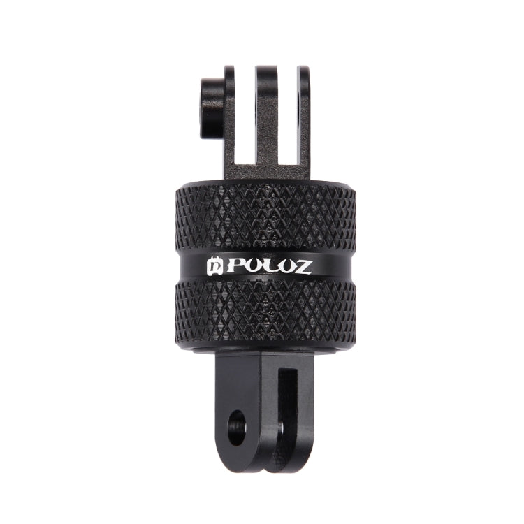 PULUZ 360 Degree Rotation CNC Swivel Pivot Extension Arm Tripod Mount for GoPro, Insta360, DJI and Other Action Cameras, Extension Adapter