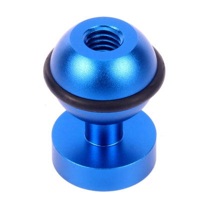 PULUZ CNC Aluminum Ball Head Adapter Mount for GoPro, Insta360, DJI and Other Action Cameras, Diameter: 2.5cm, CNC Aluminum (Black)