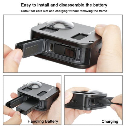 PULUZ Housing Shell CNC Aluminum Alloy Protective Cage for GoPro Max, Aluminum Alloy Cage