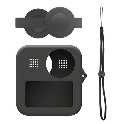PULUZ for GoPro Max Dual Lens Caps Case + Body Silicone Protective Case, Silicone Case