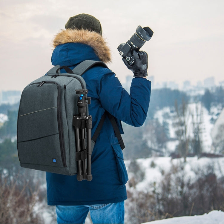 PULUZ Outdoor Portable Waterproof Scratch-proof Dual Shoulders Backpack Handheld PTZ Stabilizer Camera Bag with Rain Cover for Digital Camera, DJI Ronin-SC / Ronin-S, Backpack(Grey), Backpack(Black), Backpack(Grey US)