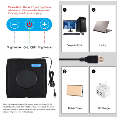 PULUZ 25cm Folding Portable Ring Light Photo Lighting Studio Shooting Tent Box with 12 Colors Backdrops, Size: 25cm x 25cm x 25cm, 25cm High CRI Box