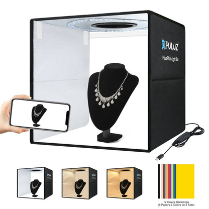 50cm Photo Studio Light Box, PU5050BA, PU5050RD, PU5050A, PU5050BEU, PU5050BUK