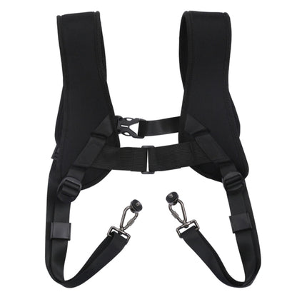 PULUZ Quick Release Double Shoulder Harness Soft Pad Decompression Foam Strap Belt for DSLR Digital Cameras, Double Shoulder