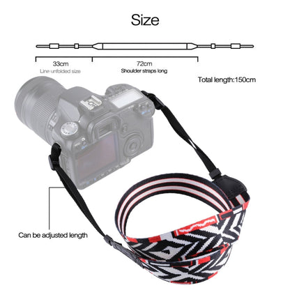 PULUZ Retro Ethnic Style Multi-color Series Shoulder Neck Strap Camera Strap for SLR / DSLR Cameras, Ethnic 11, Ethnic 12, Retro Ethnic 13