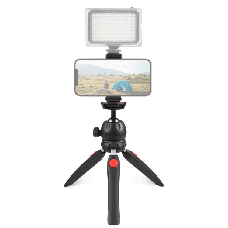 PULUZ Mini VLOG Live Stabilizer Stand Tripod with Phone Clamp for Smartphones, Mini VLOG Live Stabilizer(Blue), Mini VLOG Live Stabilizer(Red)