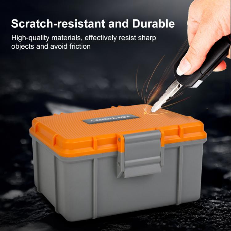 For DJI Osmo Action 5 Pro / 4 / 3 PULUZ Waterproof Hard Carrying Suitcase Outdoor Protective Storage Box