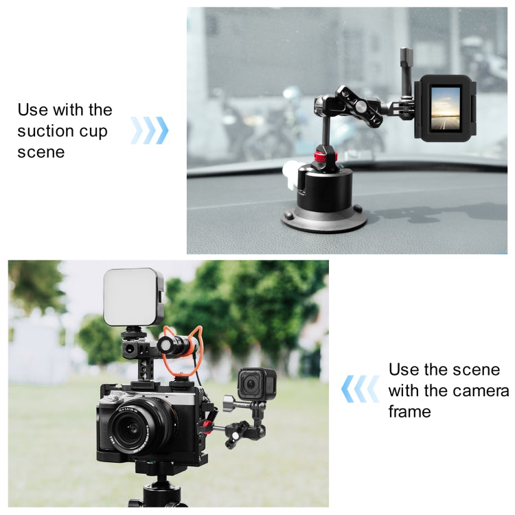 PULUZ Magic Arm Multi-way Ball  Aluminum Alloy Mount, Magic Arm