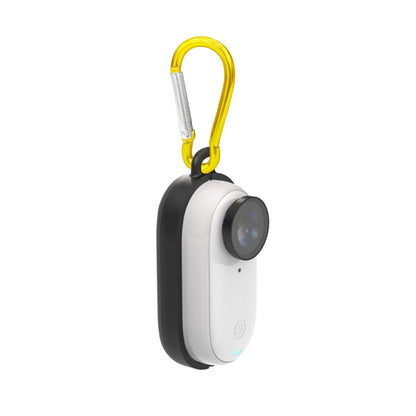 For Insta360 GO 3 PULUZ Body Magnetic Plastic Protective Frame Cage with Carabiner, Magnetic Frame with Carabiner