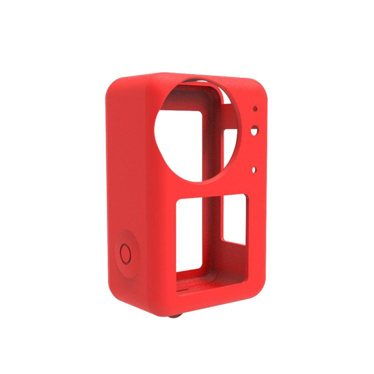 For DJI Osmo Action 4 / 3 PULUZ Silicone Protective Case with Lens Cap, For DJI Osmo Action 4 / 3
