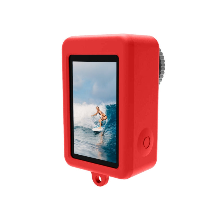 For DJI Osmo Action 4 / 3 PULUZ Silicone Protective Case with Lens Cap, For DJI Osmo Action 4 / 3