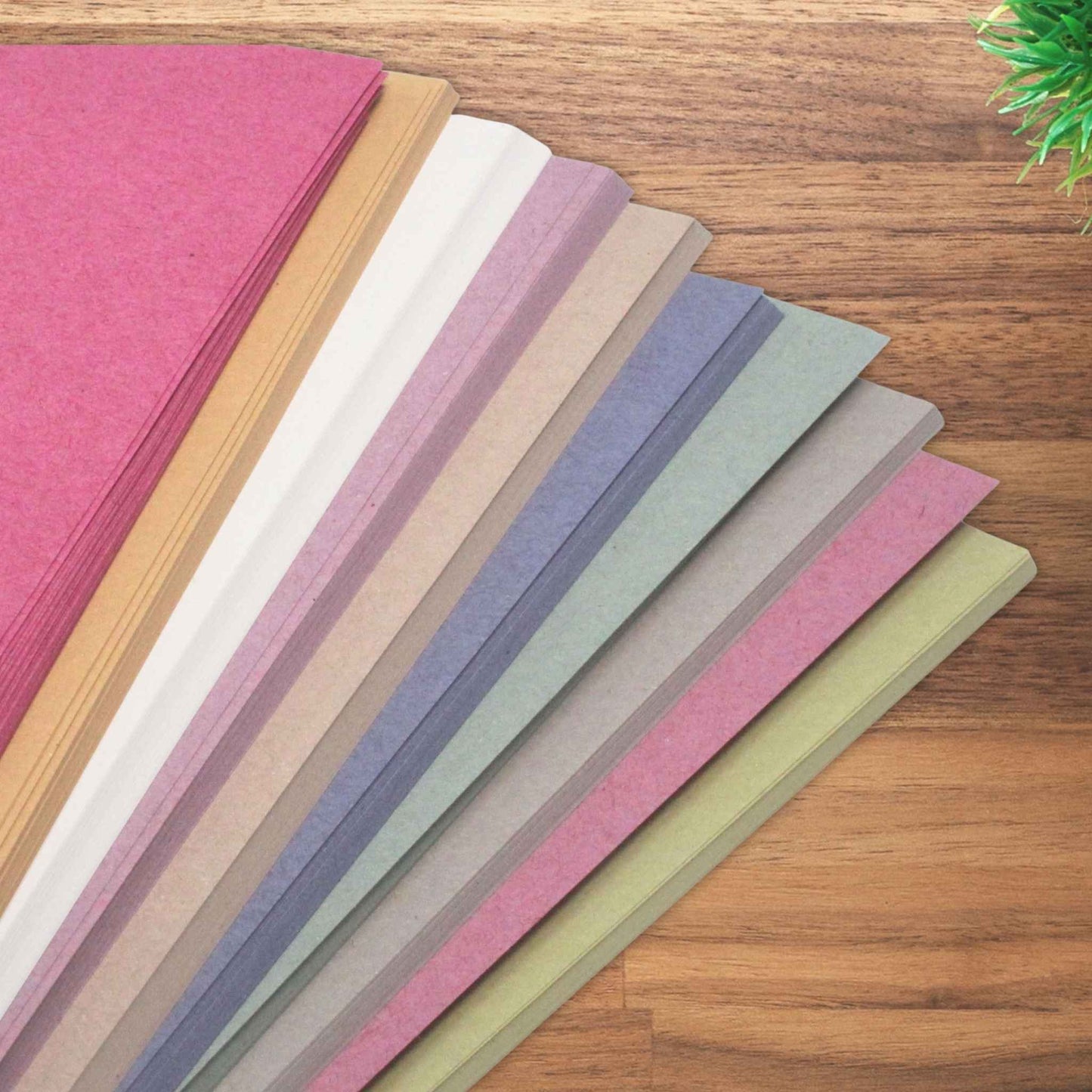 A1 Sugar Paper Pastel Shades - 100gsm Eco-Friendly Paper