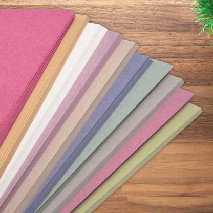 A1 Sugar Paper Pastel Shades - 100gsm Eco-Friendly Paper