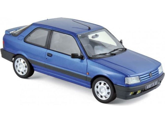 Peugeot 309 GTi 16 1991 Miami Blue - 1:18 Scale
