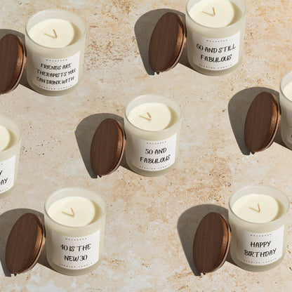 21st Birthday Candle - Luxury Vanilla Soy 220g | 21st Birthday Gift