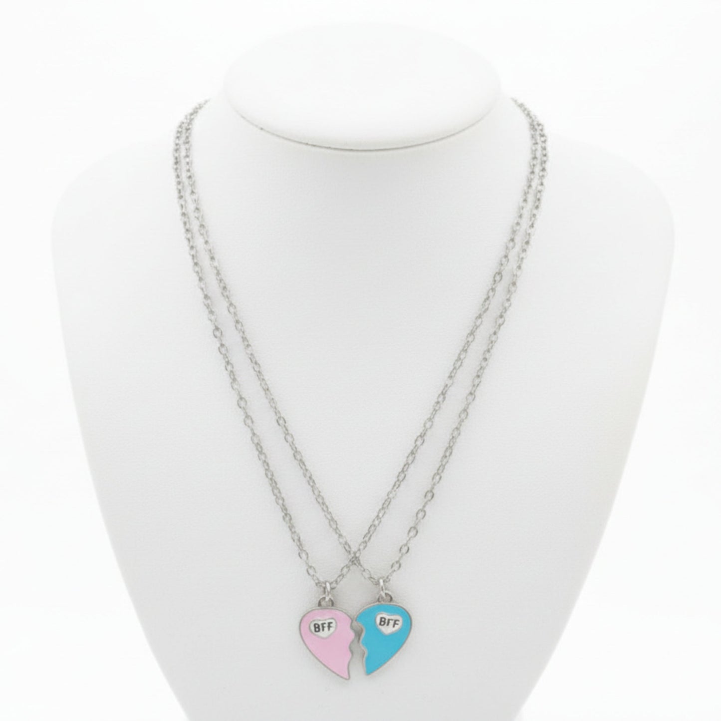 Honey Love Couple Pendant Necklace – Romantic Matching Jewelry Gift for Him & Her