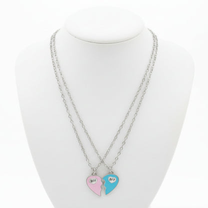 Honey Love Couple Pendant Necklace – Romantic Matching Jewelry Gift for Him & Her