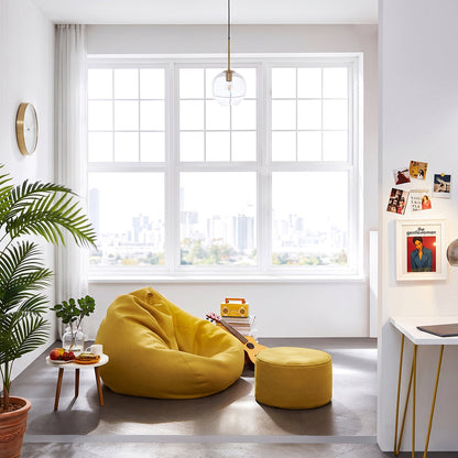 Piggy Beanbag And Footstool