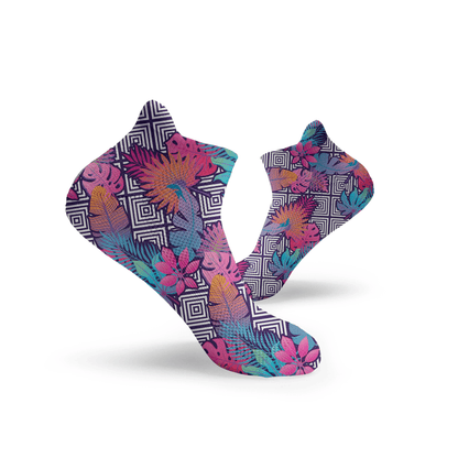 Geometric Exotic Leaves