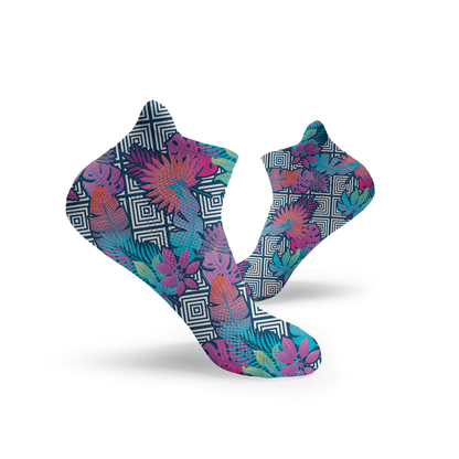 Geometric Exotic Leaves
