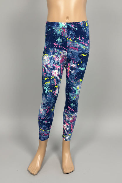 Pomo design full length soft, stretchy leggings
